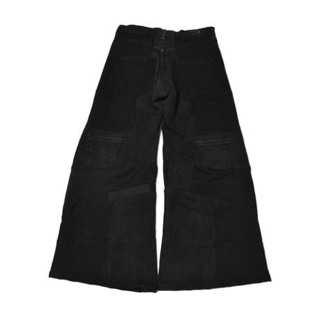 "Remake by VERS" Switching Flare Denim Pants
