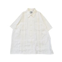 Vintage Embroidery Guayabera S/S Shirt