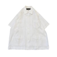 Vintage Embroidery Guayabera S/S Shirt