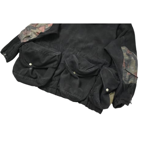 Vintage Swiss Army Over-Dyed Alpenflage Cargo Jacket