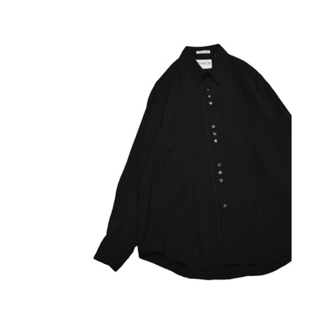 Asymmetric Button Fly Shirt