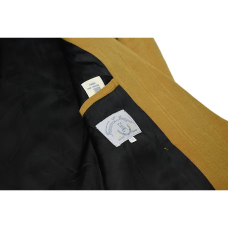 EURO Vintage Linen Double Breasted Tailored Jacket