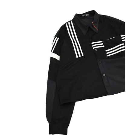 "Remake by VERS" Track Dress Shirt Jacket