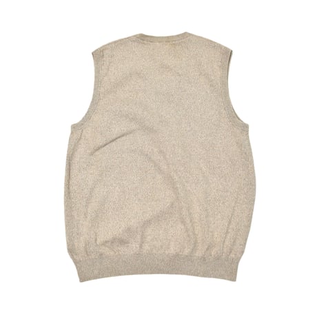 Cotton Lib Knit Vest