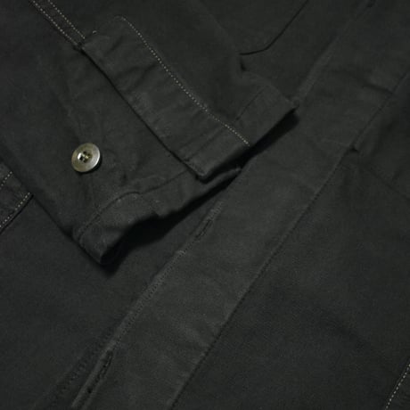 80s~ German Army Moleskin Field Jacket - Original Overdye -