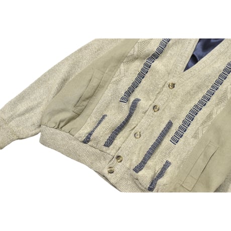 Switching Cardigan Jacket