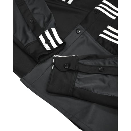 "Remake by VERS" Track Dress Shirt Jacket