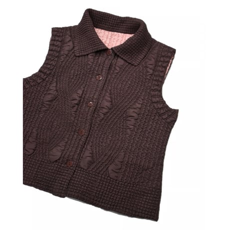 Popcorn Textured Vest