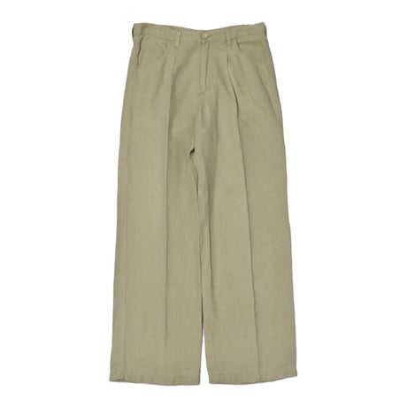 Vintage Single Tuck Linen Pants