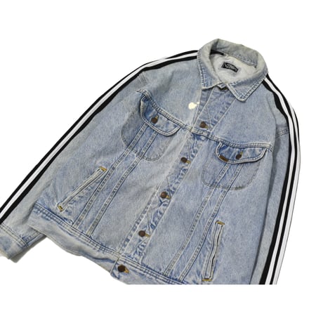VERS Remake Side Stripe Denim Jacket
