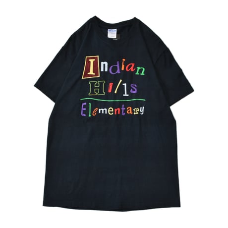 Embroidery Letter Touch T-Shirt