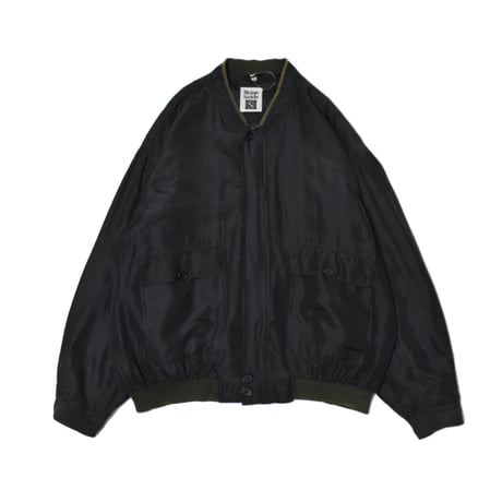 Vintage Silk Bomber Jacket
