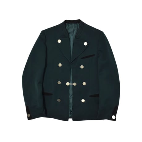 EURO Vintage Embroidery Tyrolean Jacket -Metal Coin Button-