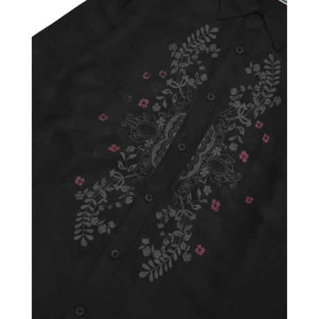 Botanical Ornament Jacquard L/S Shirt
