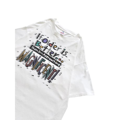 90s Pop Typography Message T-Shirt