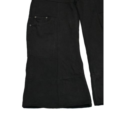 ”Remake by VERS" Switching Flare Denim Pants