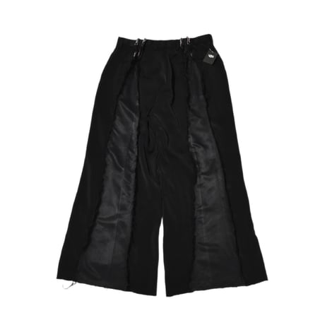 “Remake by VERS” Noir Flow Flare Slacks