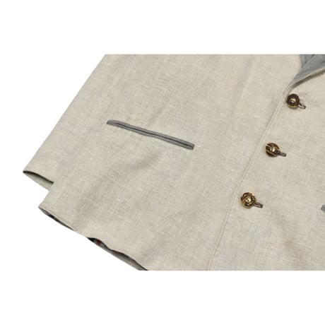 EURO Vintage Tyrolean Linen Jacket