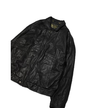 Vintage Leather Field Jacket