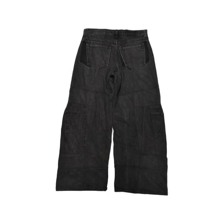 "Remake by VERS" Switching Flare Denim Pants