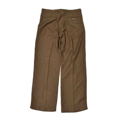 Vintage Single Tuck Linen Slacks