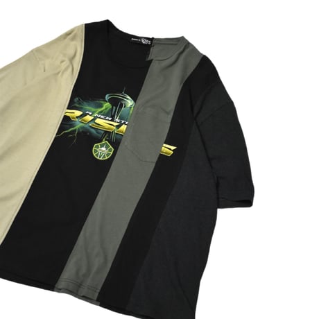 ”Remake by VERS” Switch Sleeve Tee