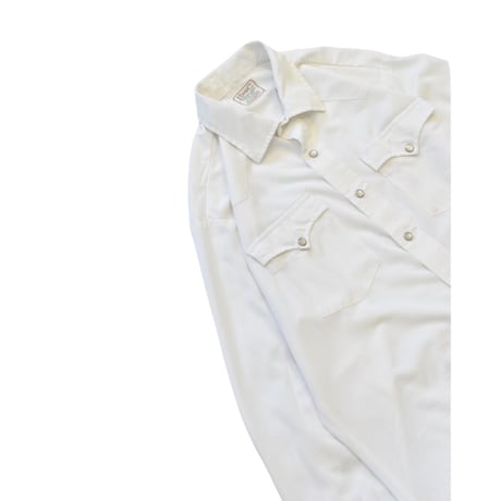 Vintage H BARC White Western Shirt