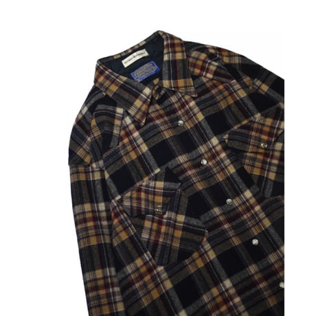 70s Vintage “PENDLETON” Western Wool L/S Shirt