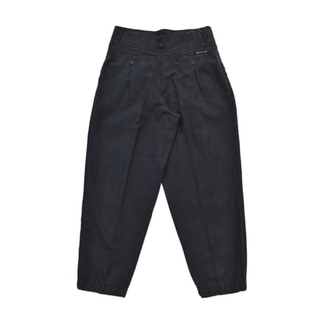 Vintage Ramie Blend Wide Two Tuck Slacks