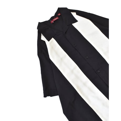 Switching Open Collar S/S Shirt