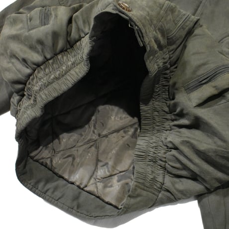 Olive Utility Stand-Collar Jacket