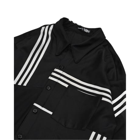 "Remake by VERS" Track Dress Shirt Jacket