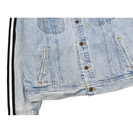 VERS Remake Side Stripe Denim Jacket