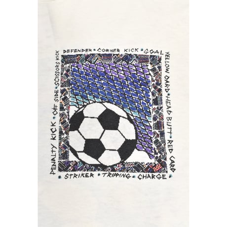 90s Soccer Art Graphic T-Shirt