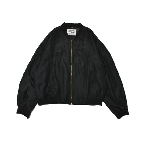 Vintage Silk Bomber Jacket