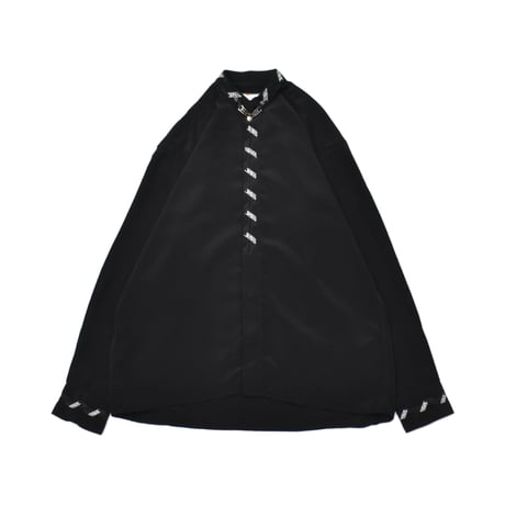 Embroidery Fly Front L/S Shirt