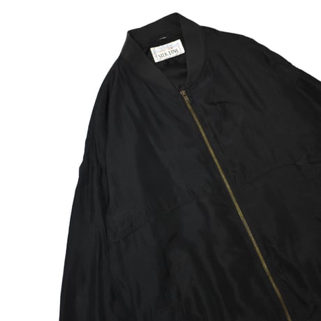 Vintage Silk Bomber Jacket