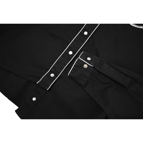 "Remake by VERS" Embroidery Asymmetrical Western L/S Shirt