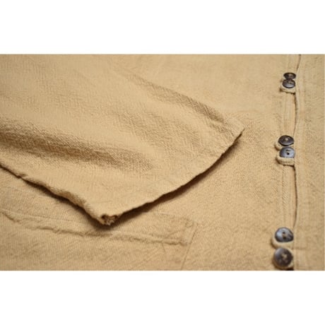 Vintage Stand Collar Linen Jacket
