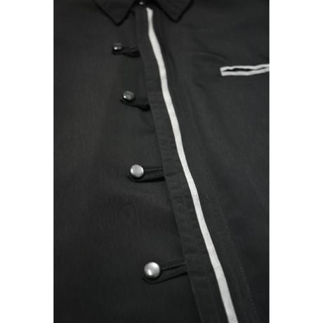Vintage Fly Front Design L/S Shirt