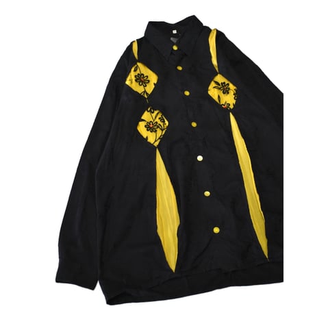 Art Flower Design L/S Shirt