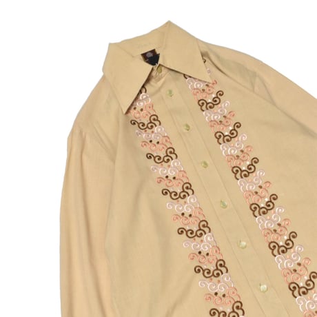 EURO Vintage Embroiderey L/S Shirt