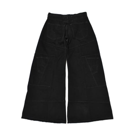 "Remake by VERS" Switching Flare Denim Pants