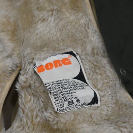 German Vintage Boa Lined Work Parka