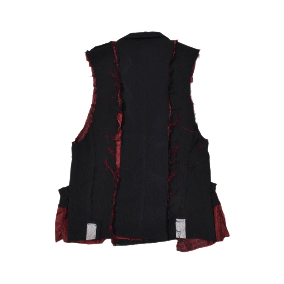 古着 リメイク shirt docking tailored vest SUBLATIONS】 DENIM DOCKING TAILORED VEST .10 – Amanojak.