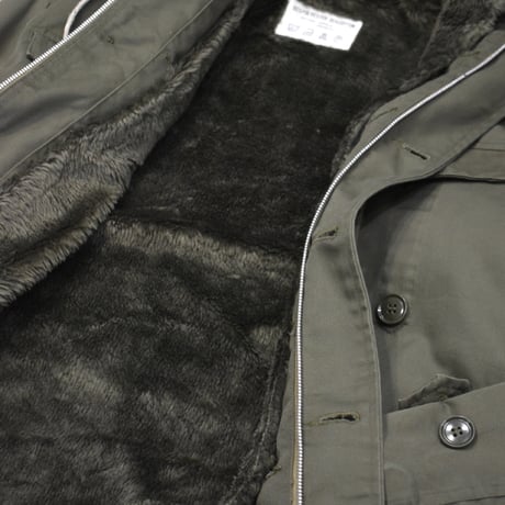 German Vintage Boa Lined Work Parka