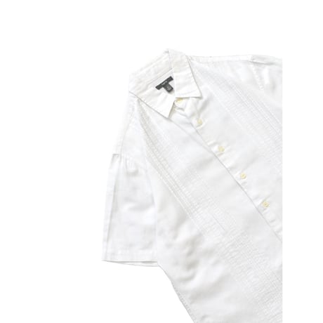 Classic Linen Blend Pleated Shirt