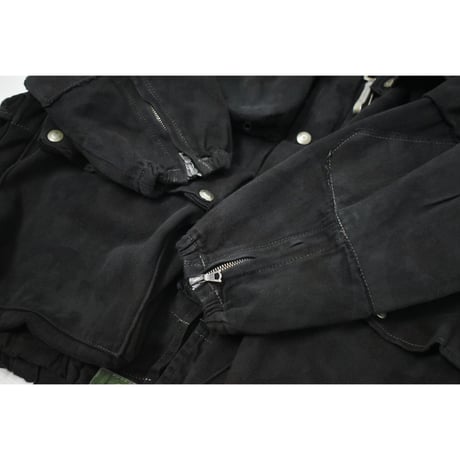 Vintage Swiss Army Over-Dyed Alpenflage Cargo Jacket