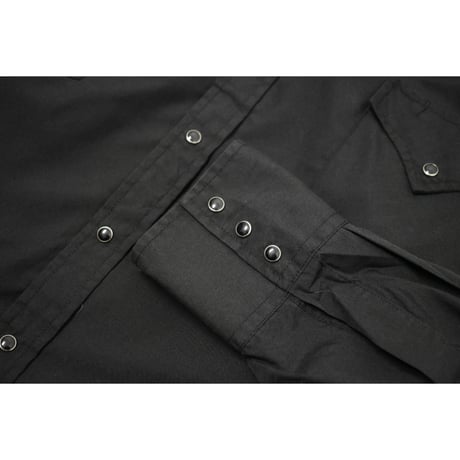 "Remake by VERS" Rose Embroidery Asymmetrical Western L/S Shirt