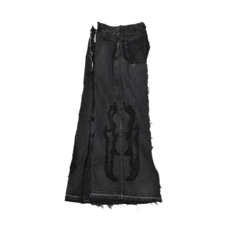 “Remake by VERS” Twincut Western Flare Denim Pants